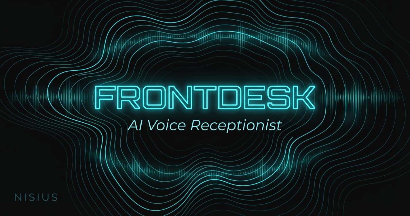 Introducing FrontDesk: The AI Voice Receptionist That Never Misses a Call